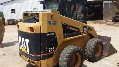 cat skid steer 246 used